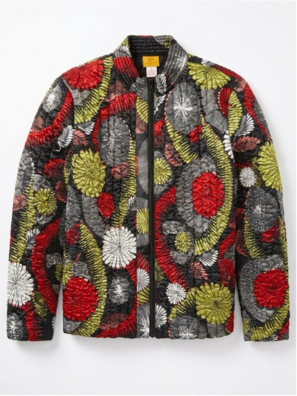 Ruby Rd. Quilted Floral Puffer Jacket - Picture 3 of 4